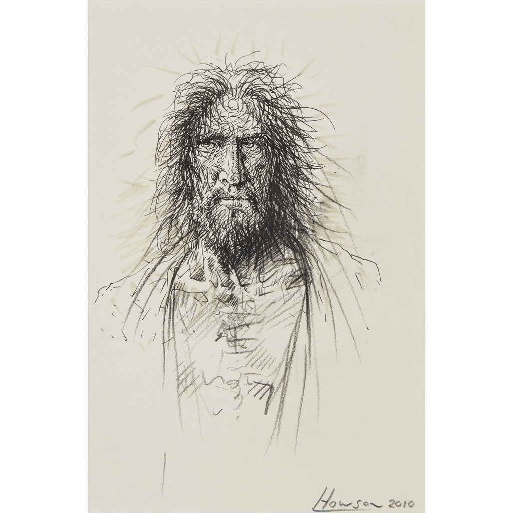 Appraisal: PETER HOWSON SCOTTISH B STUDY OF DON GIOVANNI JUST BEFORE