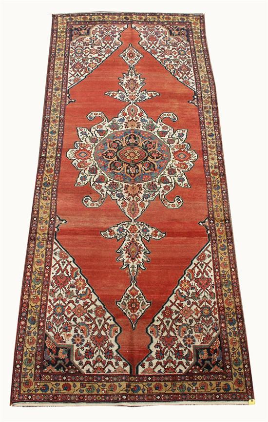 Appraisal: BAKTIARI LONG RUG Persia circa feet inches x feet