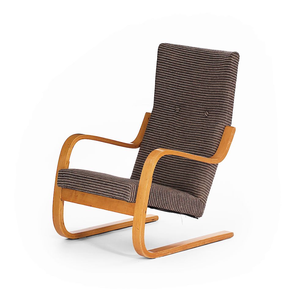 Appraisal: Alvar Aalto Paimio An early version of Alvar Aalto's armchair