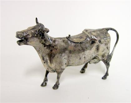 Appraisal: Continental silver cow creamerpossibly hanau late th century