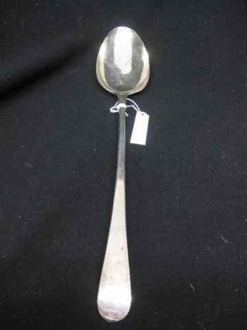 Appraisal: English Sterling Serving Spoon by HesterBateman '' long hallmarked excellent