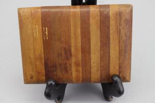 Appraisal: Wooden Cigarette Case Attr Howard Hughes Wooden Cigarette Case Attr