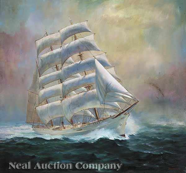 Appraisal: Joe Moran American Mississippi - U S C G Barque