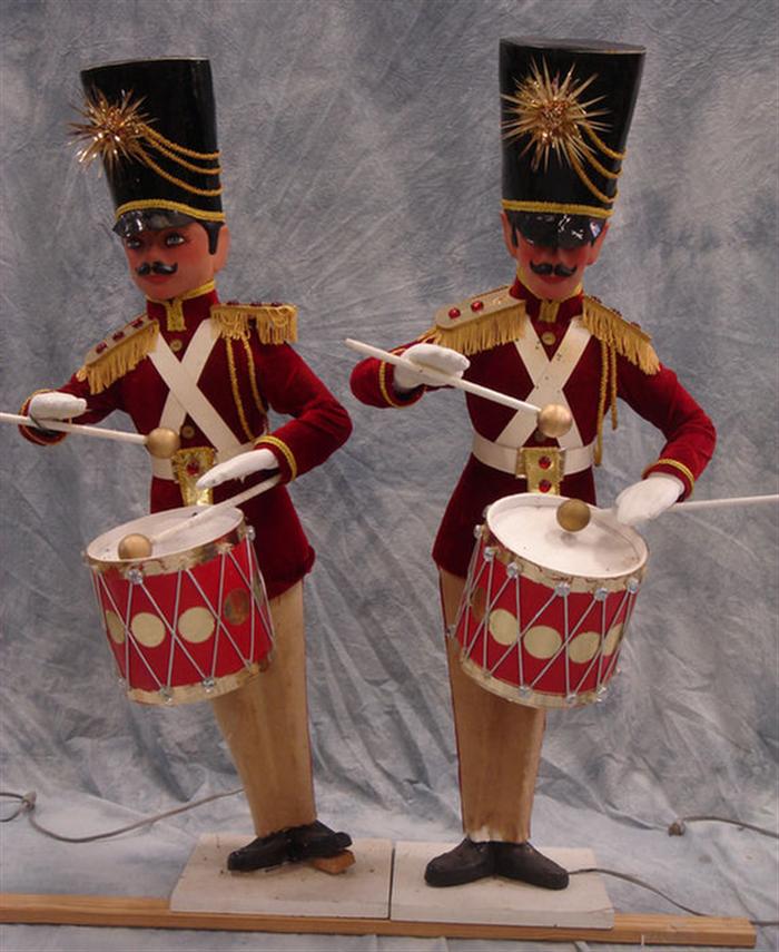 Appraisal: drummer boy automatons arms move as drumming H working Estimate