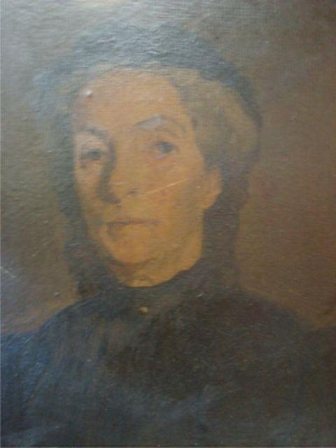 Appraisal: COVENTRY-HAYNES Caroline th C Portrait of Woman Signed upper right