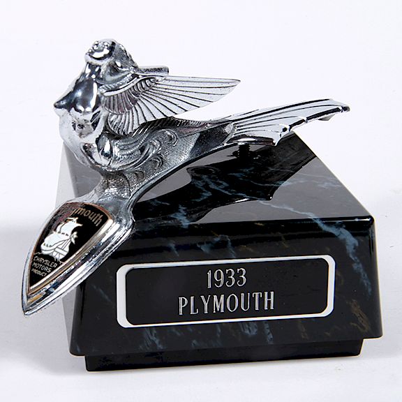 Appraisal: Plymouth Nude Mascot Hood Ornament - Plymouth Hood ornament mascot