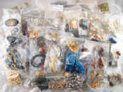 Appraisal: A large quantity of costume jewellery including vintage paste set