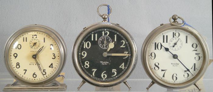 Appraisal: Westclox Big Ben alarm clocks h Estimate -