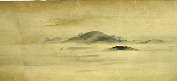 Appraisal: Kano Yosen'in Korenobu - The Four Seasons Handscroll ink and