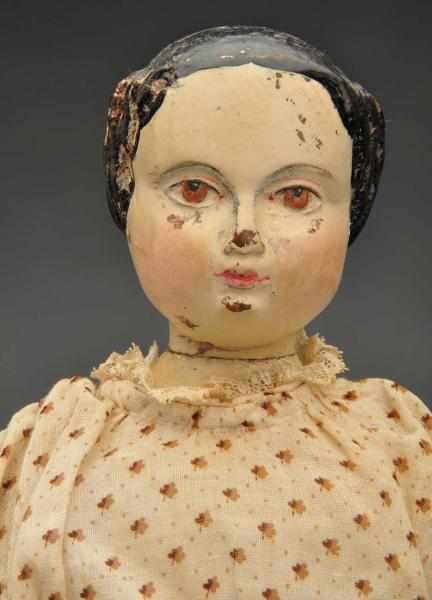 Appraisal: American Wooden Jointed Doll Description Jointed wooden doll by Joel