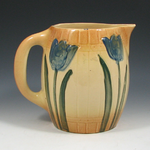 Appraisal: Roseville Early Utility Tulip Pitcher Roseville early utility tulip pitcher