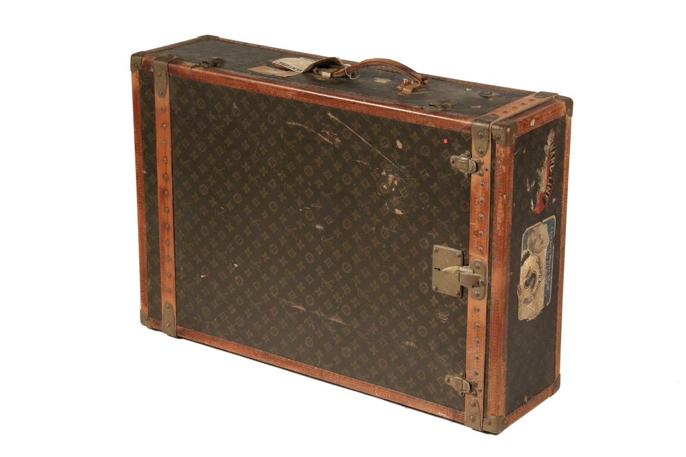 Appraisal: LOUIS VUITTON TRUNK - LV Drop Front Wardrobe Trunk with