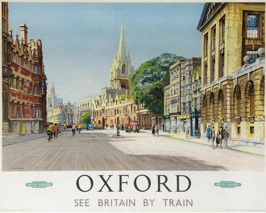 Appraisal: CARR-LINFORD Alan b OXFORD British Railways lithograph in colours c