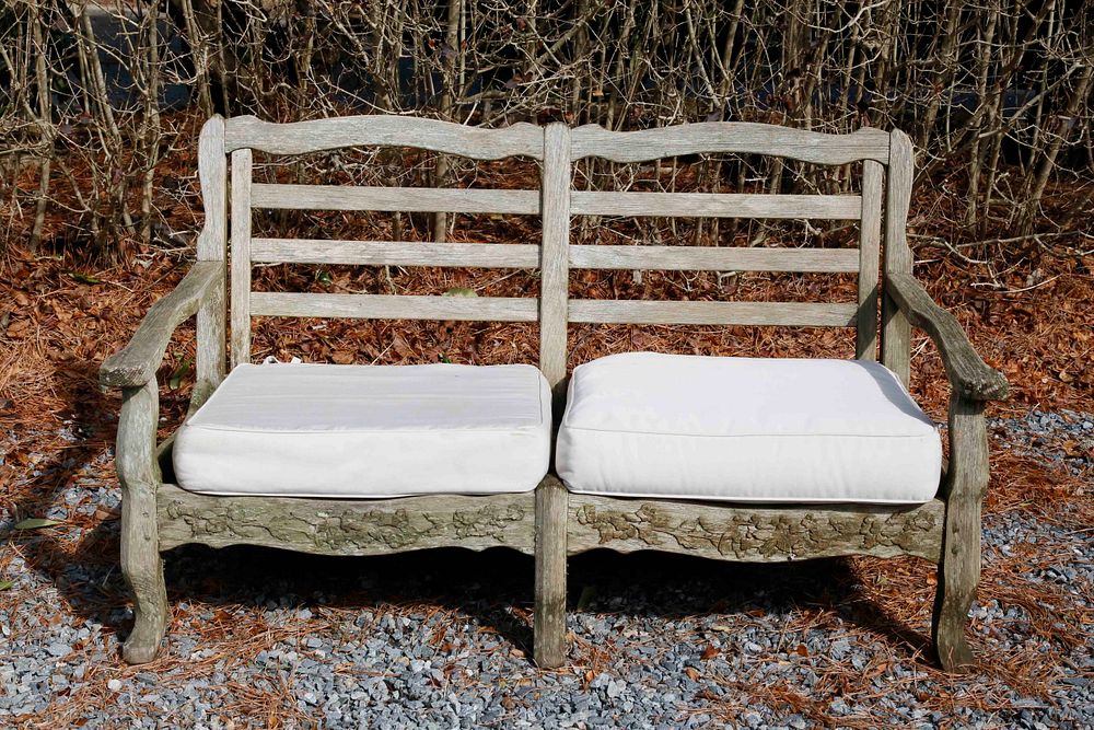 Appraisal: Kingsley-Bate Teak Wood Two Seater Bench Kingsley-Bate Teak Wood Two