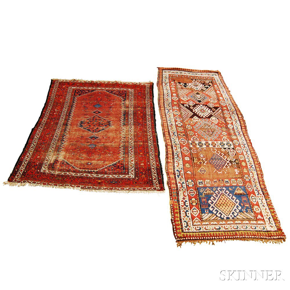 Appraisal: Two Northwest Persian Rugs late th early th century both