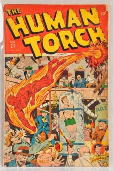 Appraisal: The Human Torch Comic No Description This issue of The