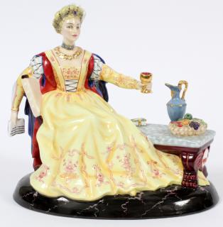 Appraisal: ROYAL DOULTON FIGURINE LES FEMMES FATALES ROYAL DOULTON FIGURINE LES