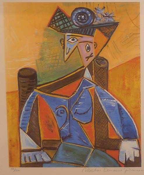 Appraisal: AFTER PICASSO UNTITLED LITHOGRAPH