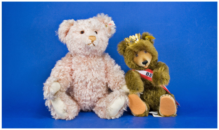 Appraisal: Two Steiff Teddy Bears Berlin Teddy Bear Other Teddy Bear