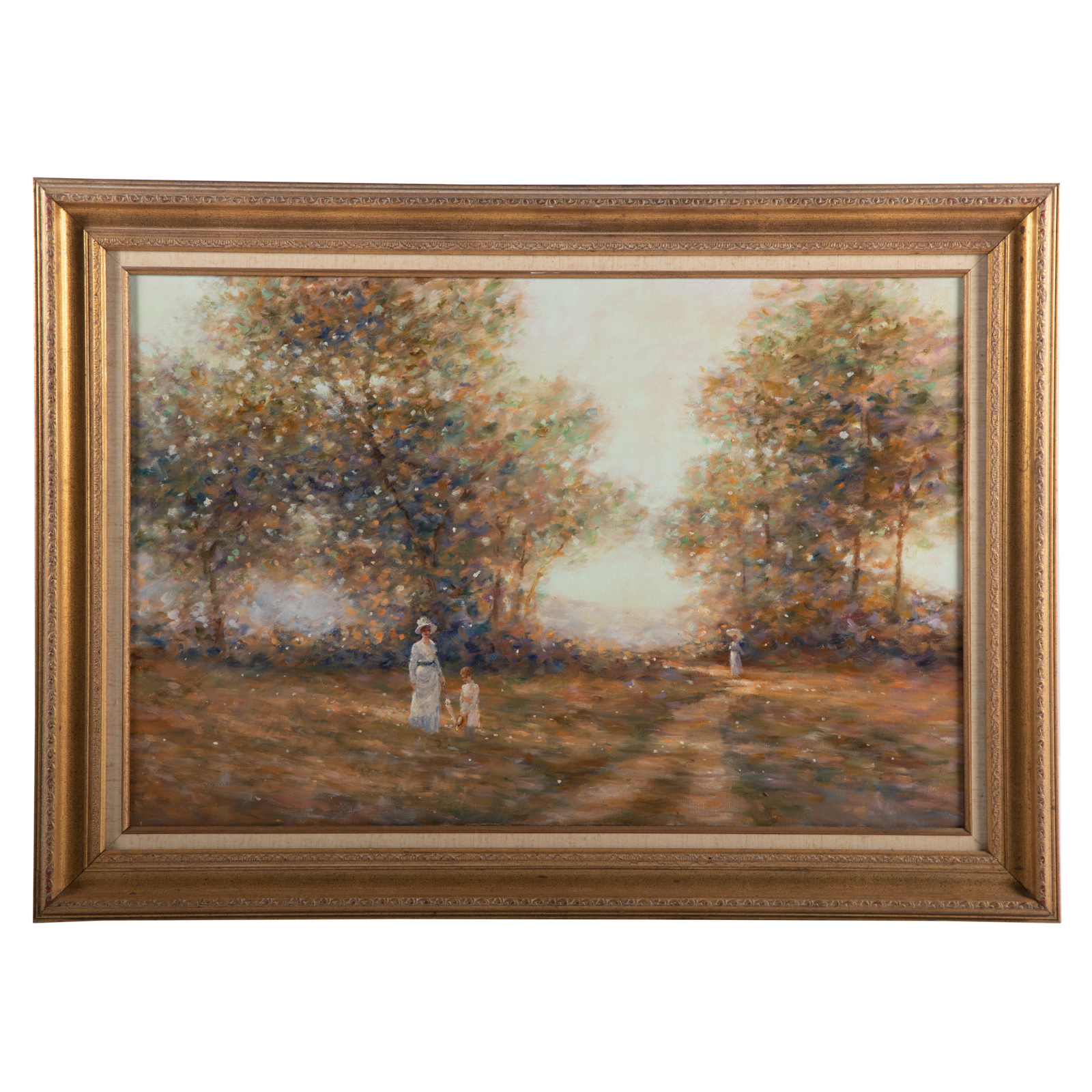 Appraisal: E J CYGNE GOLDEN AFTERNOON OIL ON CANVAS Jose Fernandez