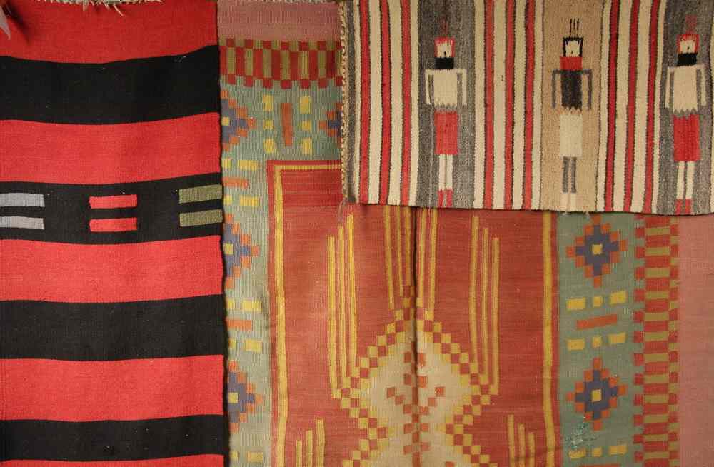 Appraisal: SMALL RUGS - Three Small Rugs including Vintage Kilim in