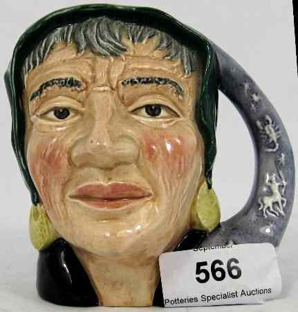 Appraisal: Royal Doulton small Character Jug The Fortune Teller D