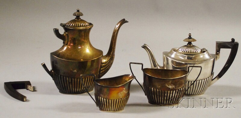 Appraisal: Four-piece Gorham Sterling Silver Tea and Coffee Service comprised of