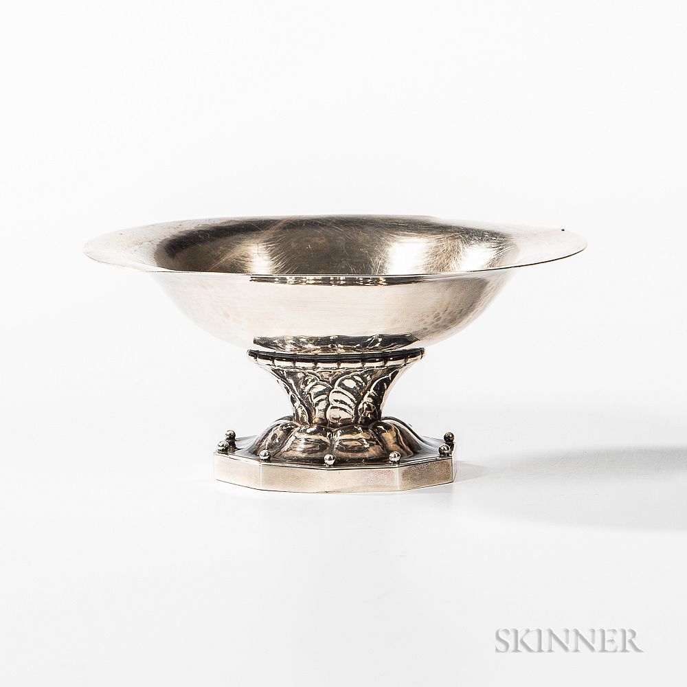 Appraisal: Georg Jensen Sterling Silver Footed Bowl Georg Jensen Sterling Silver