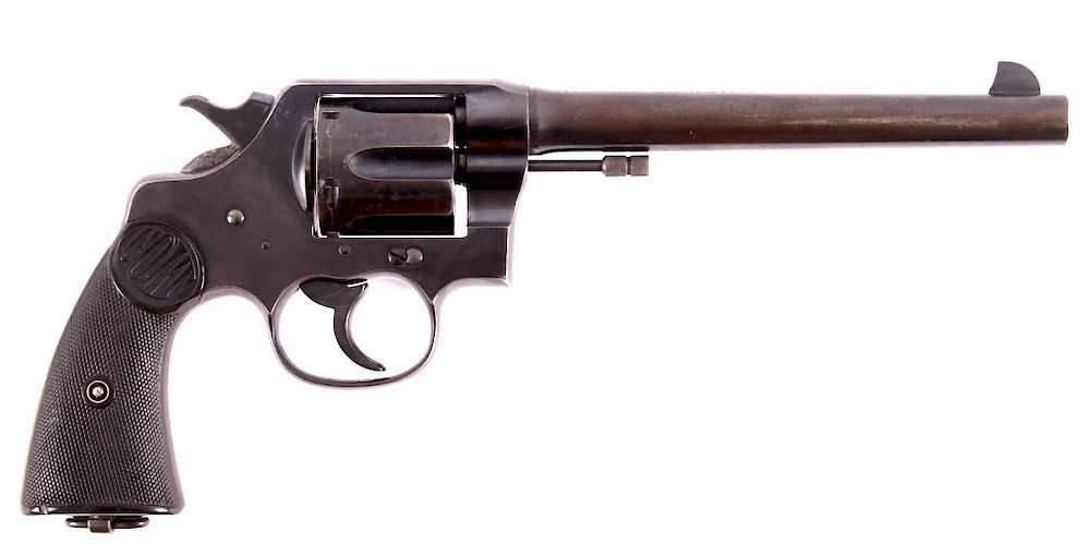 Appraisal: Colt New Service Colt D A Revolver c For sale