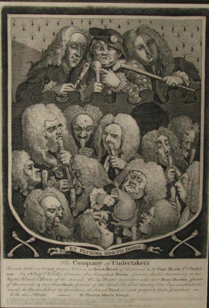 Appraisal: William Hogarth England - 'A Consultation of Physicians' or 'The