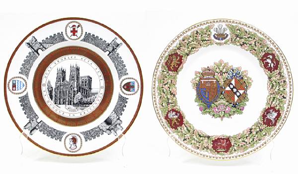 Appraisal: A set of eight Spode limited edition plates together with