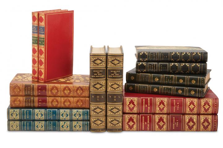 Appraisal: LONDON Group of seven works in fourteen volumes on various