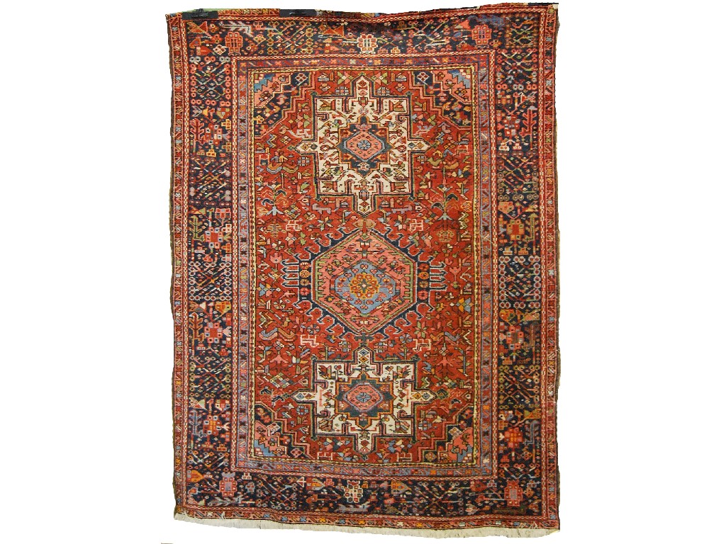 Appraisal: Persian Karbajh rug mid th century