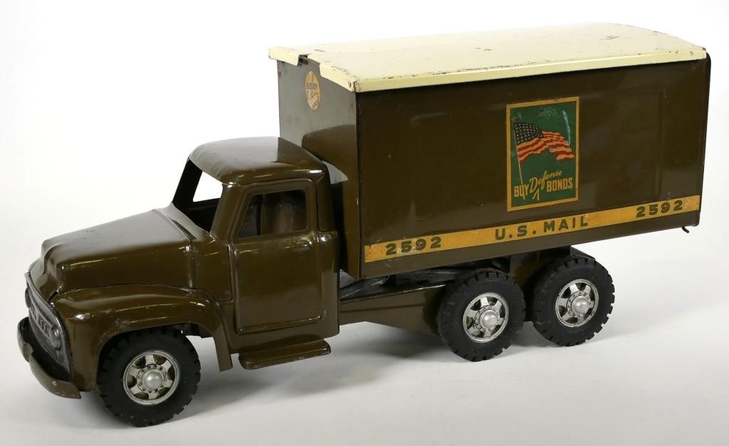 Appraisal: VINTAGE BUDDY L US MAIL TRUCKUS Mail Truck Buy Defense