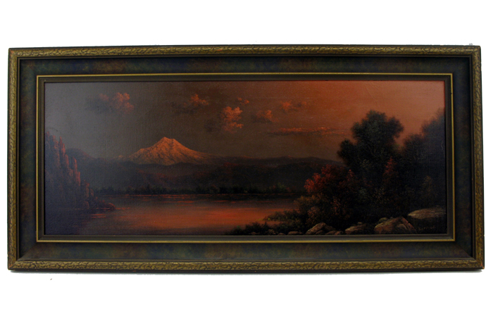 Appraisal: ELIZA R BARCHUS the Oregon Artist OIL ON CANVAS Oregon