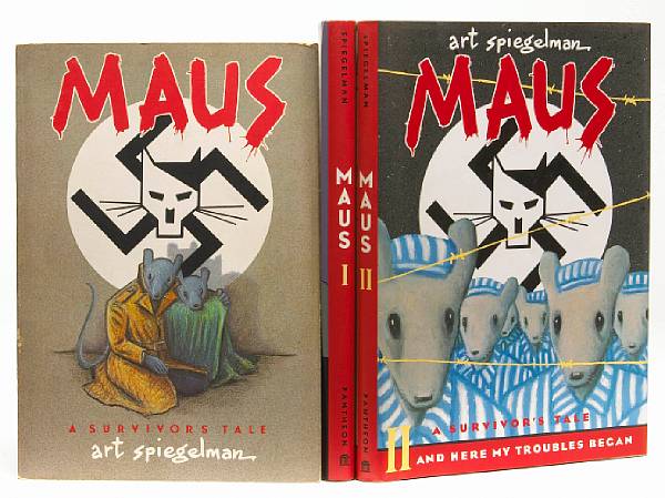 Appraisal: SPIEGELMAN ART B Maus New York Pantheon Books vo Wrappers