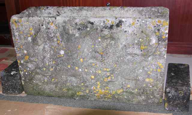 Appraisal: A composition stone trough cast with horse soldiers cm wide