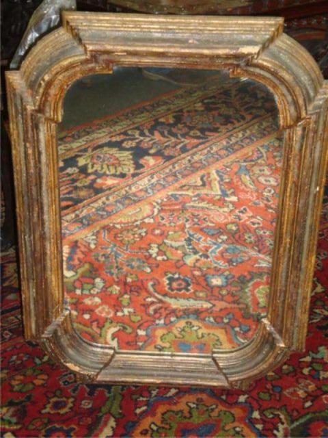 Appraisal: Antique Italian -sided Mirror From a Rye NY estate Dimensions