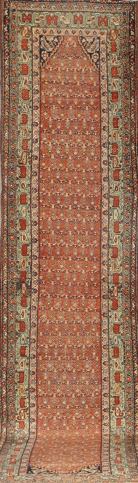 Appraisal: Serebend Rug Second Quarter th Century Red ground with millefleur