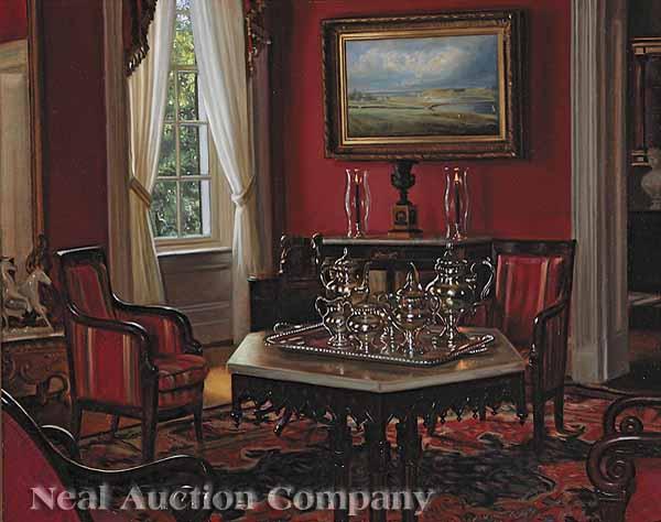 Appraisal: Evan Wilson American Alabama b Parlor President's Home University of