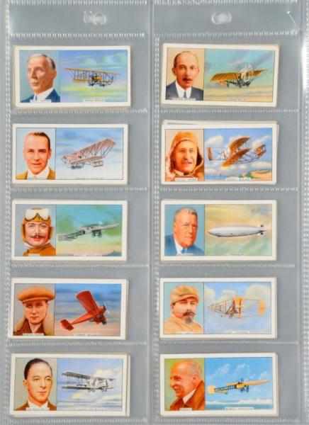 Appraisal: Famous Airmen Airwomen Tobacco Cards Description This set includes Orville