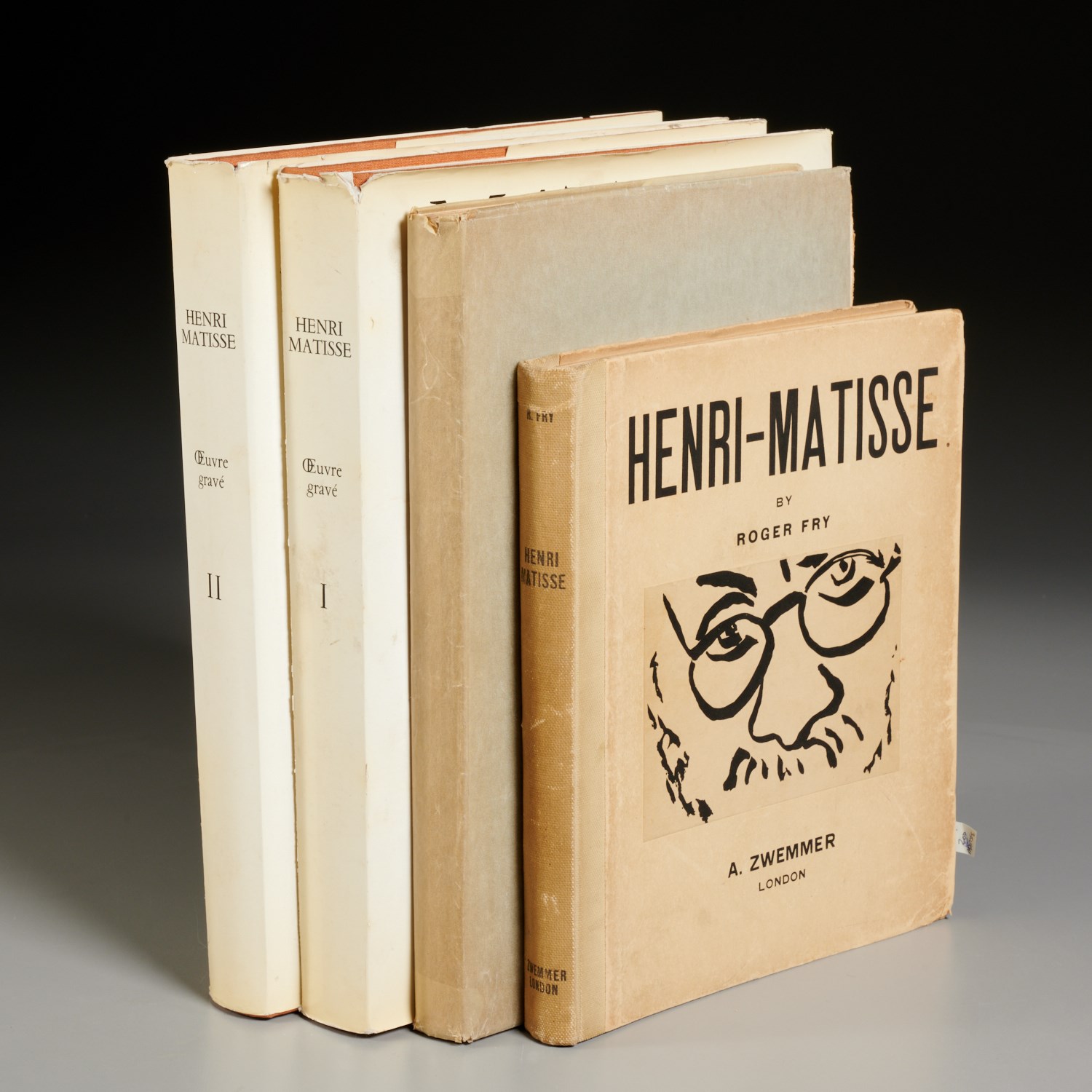 Appraisal: HENRI MATISSE VOLS INCL CATALOGUE RAISONNE Includes and Catalogue raisonne