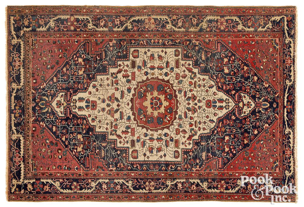 Appraisal: Hamadan carpet early th c Hamadan carpet early th c