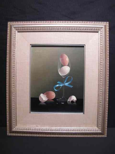 Appraisal: Oil on board still life painting by Gerald Stinski Titled