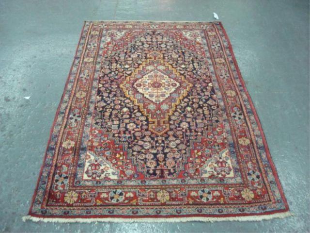 Appraisal: Handmade Throw Rug From a Rye NY home Dimensions '