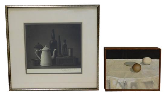 Appraisal: Two contemporary still lifes John Gruen American th C Two