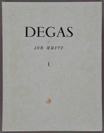 Appraisal: CATALOGUE RAISONNE LEMOISNE PAUL DEGAS ET SON OEUVRE PARIS -