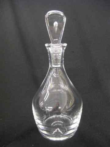 Appraisal: Steuben Crystal Decanter teardrop stopper designed by George Thompson in