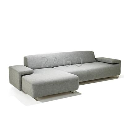 Appraisal: PATRICIA URQUOILA MOROSO Lowland sofa Italy Zinc-plated metal upholstery Upholstery