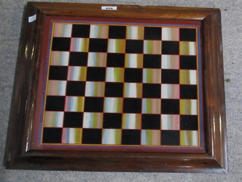 Appraisal: Framed games board